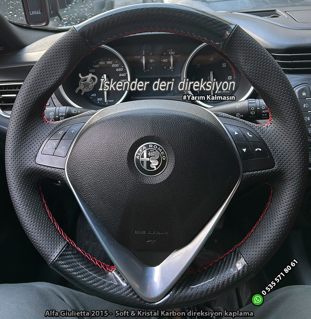 Alfa Romeo Giulietta deri direksiyon kaplama