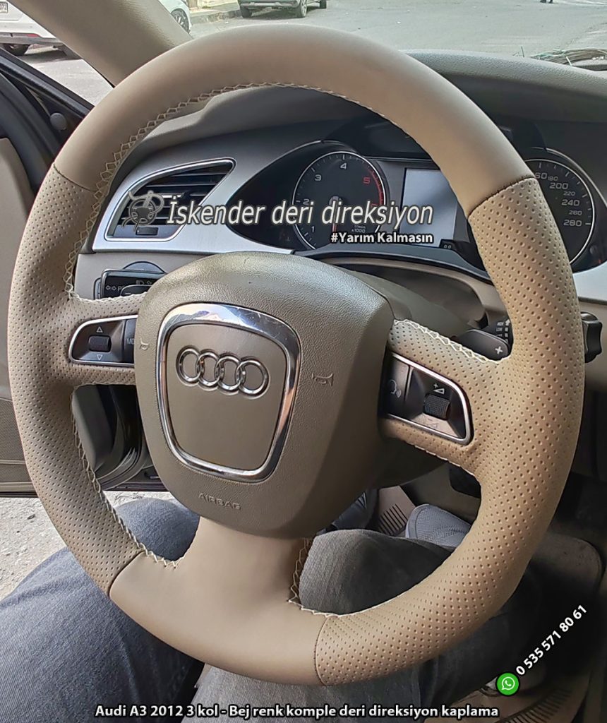 Audi A3 deri direksiyon kaplama