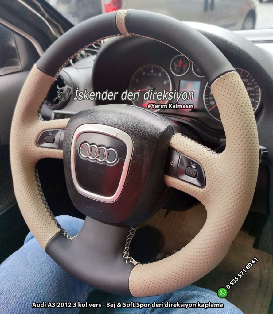 Audi A3 deri direksiyon kaplama