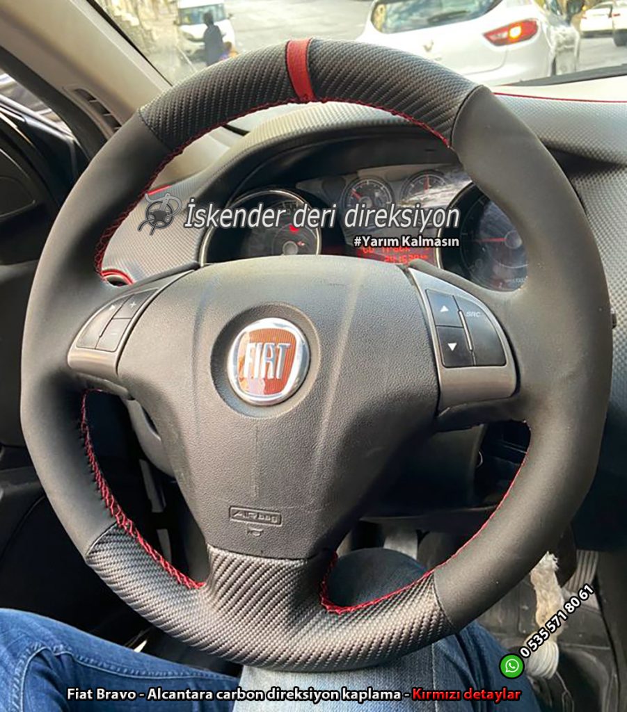 Fiat Linea deri direksiyon kılıfı