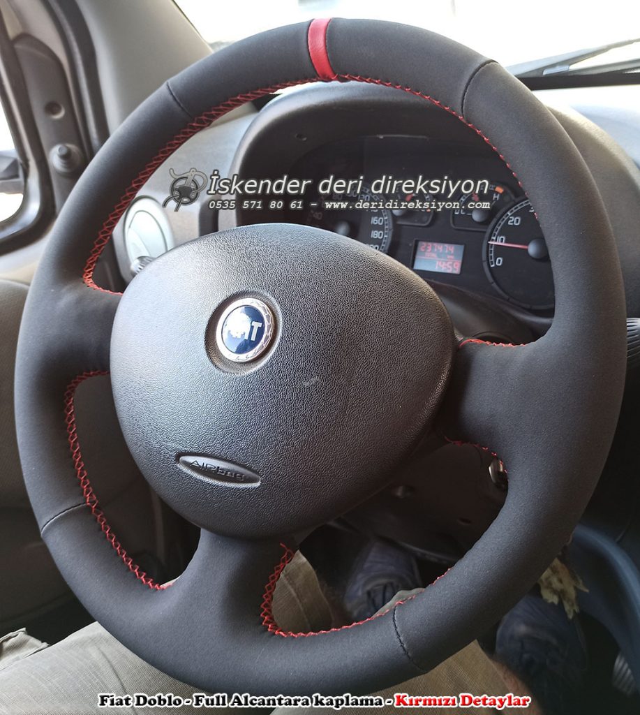 Fiat Doblo deri direksiyon kılıfı