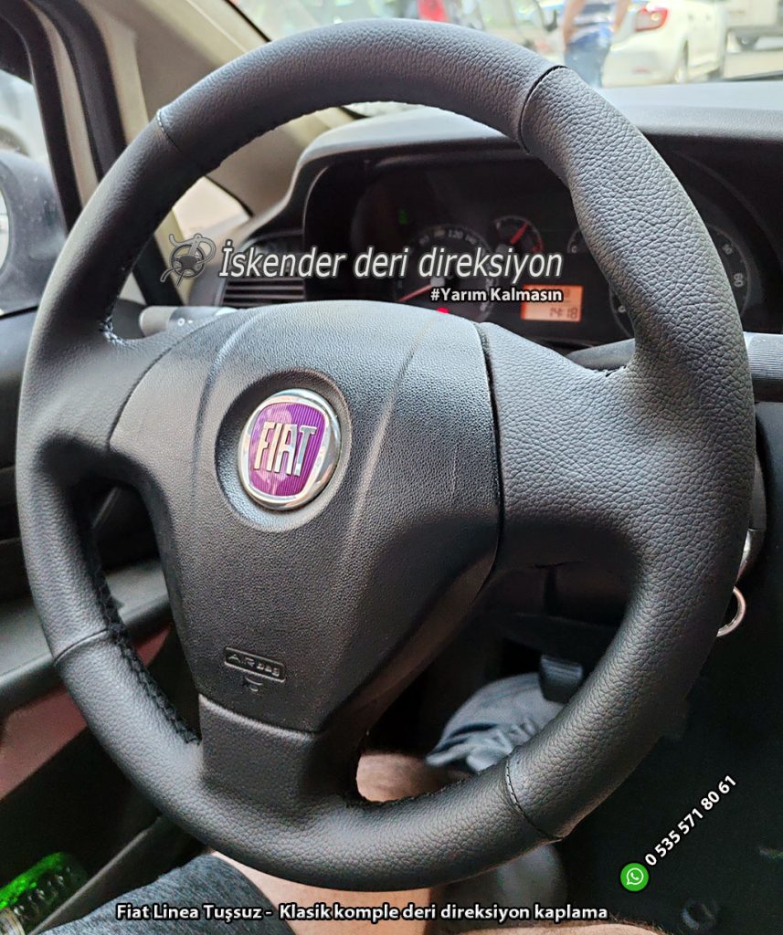 Citroen Nemo deri direksiyon kılıfı