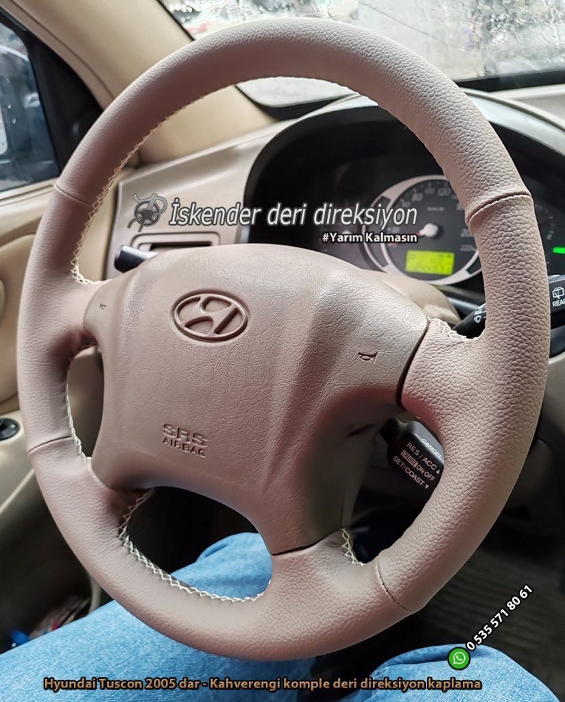 Hyundai Tucson deri direksiyon kaplama