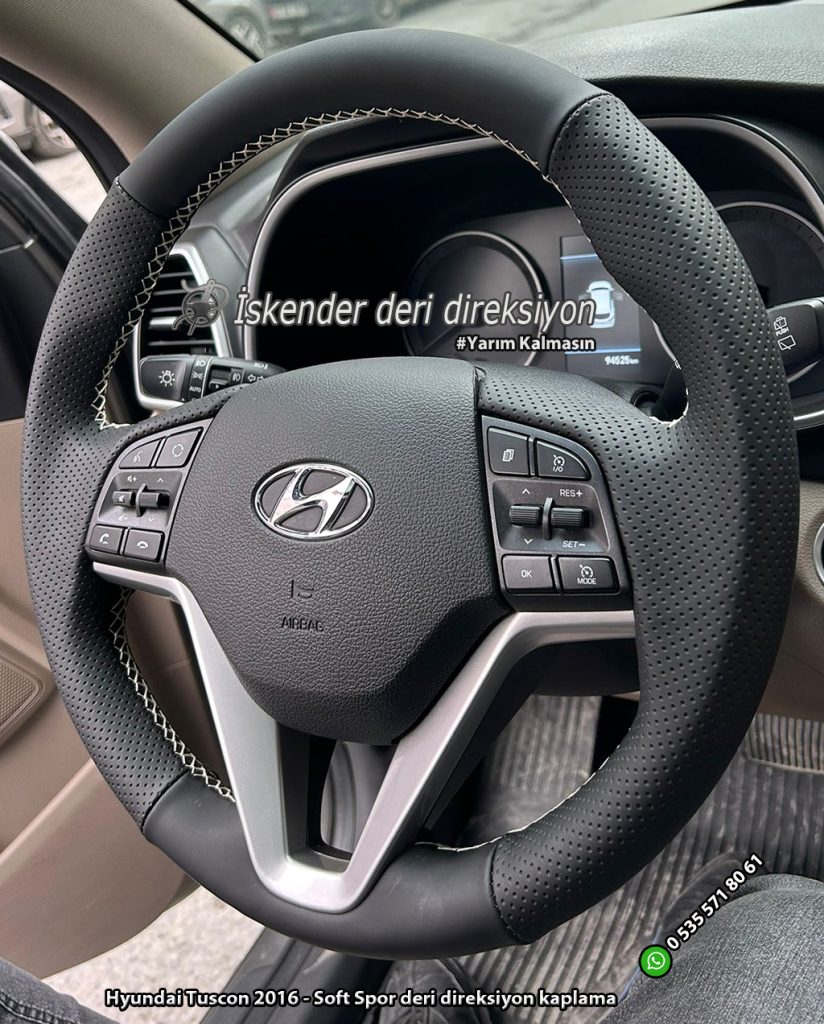 Hyundai Tucson deri direksiyon kaplama