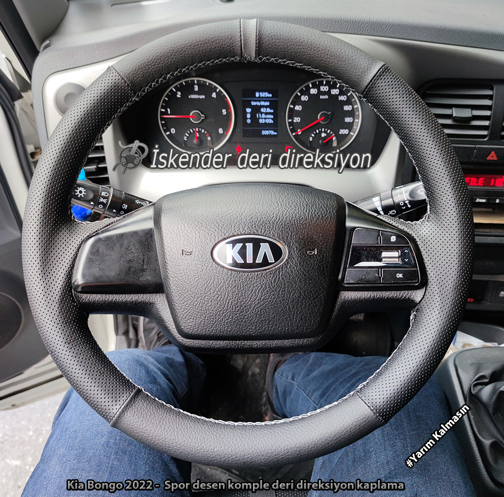 Kia Bongo deri direksiyon kılıfı