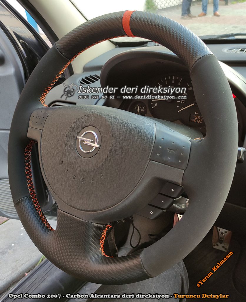 Opel Corsa C deri direksiyon kılıfı