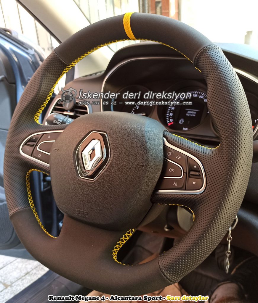 Renault Megane 4 deri direksiyon kılıfı