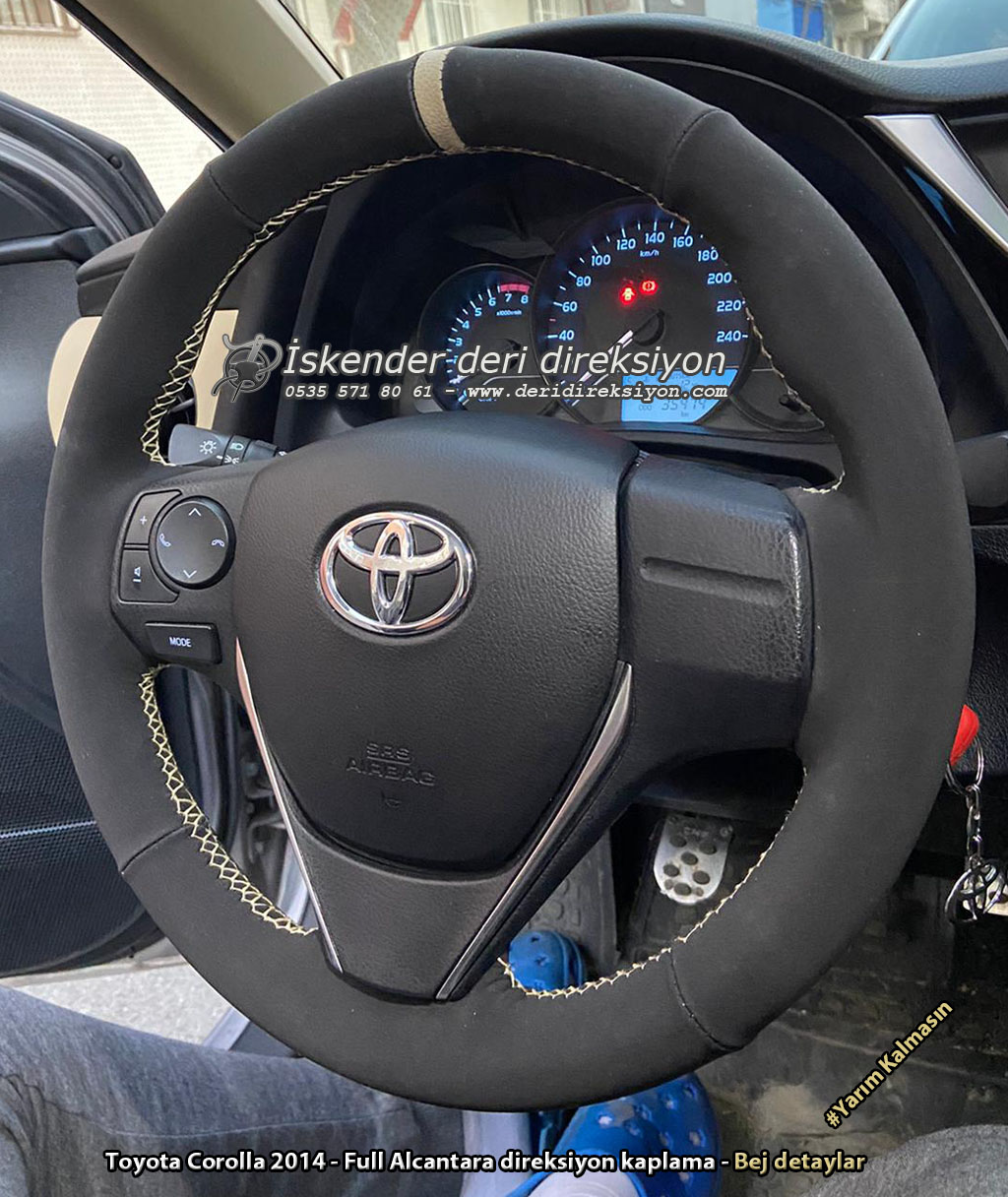 Toyota Corolla E190 deri direksiyon kaplama