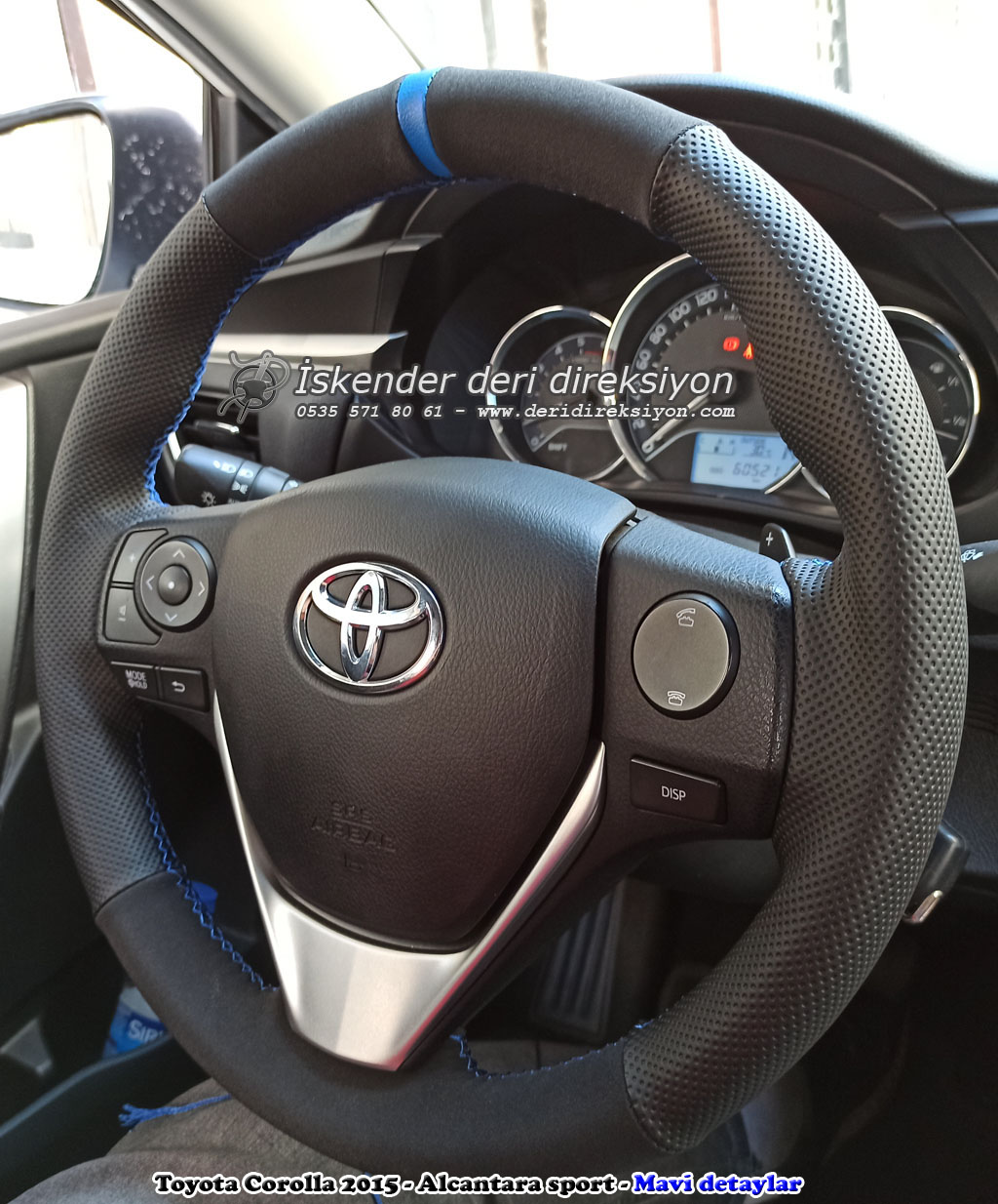 Toyota Corolla E190 deri direksiyon kaplama