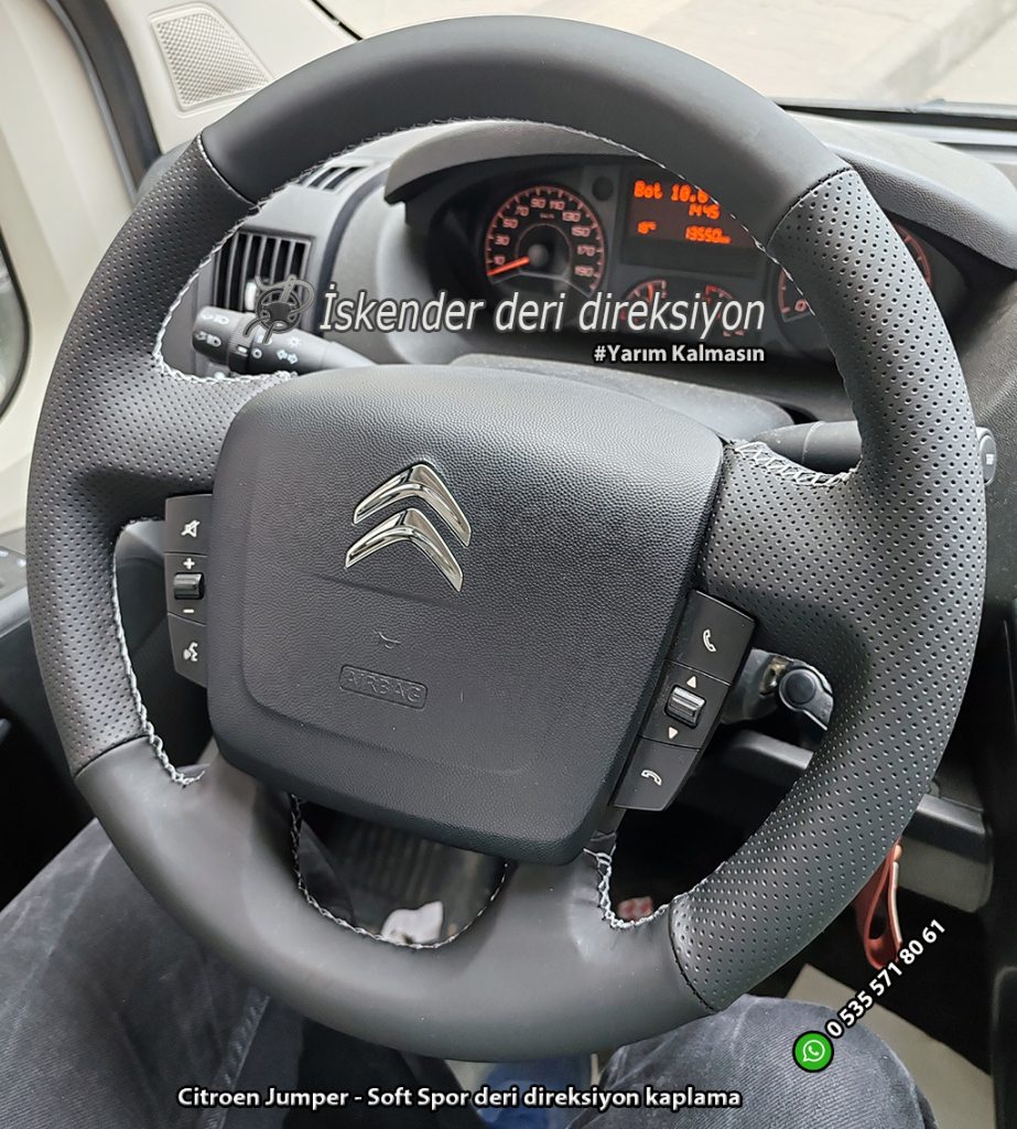 Fiat Ducato deri direksiyon kılıfı