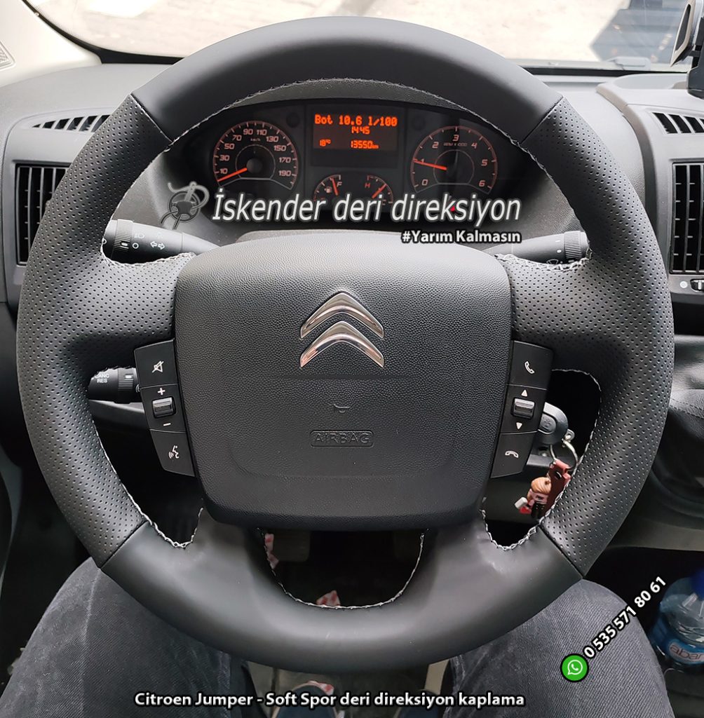 Fiat Ducato deri direksiyon kılıfı