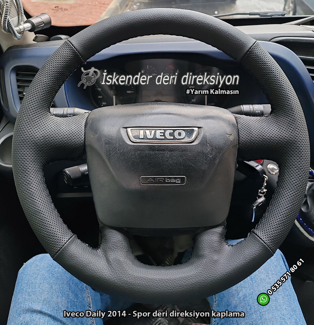 Iveco Daily deri direksiyon kılıfı