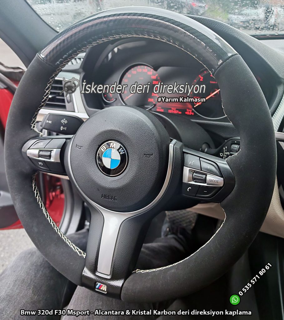 BMW F30 deri direksiyon kaplama