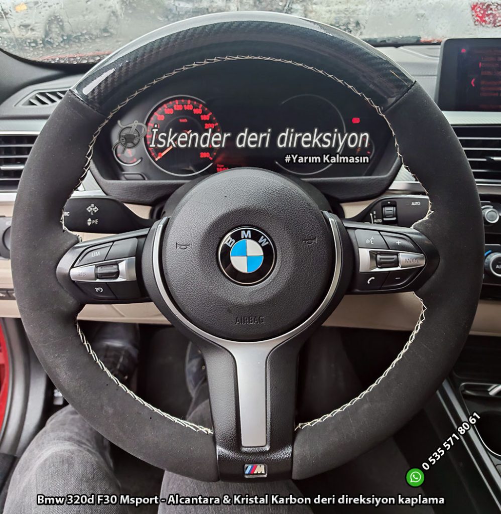BMW F30 deri direksiyon kaplama