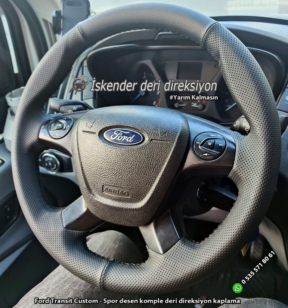 Ford Transit deri direksiyon kaplama