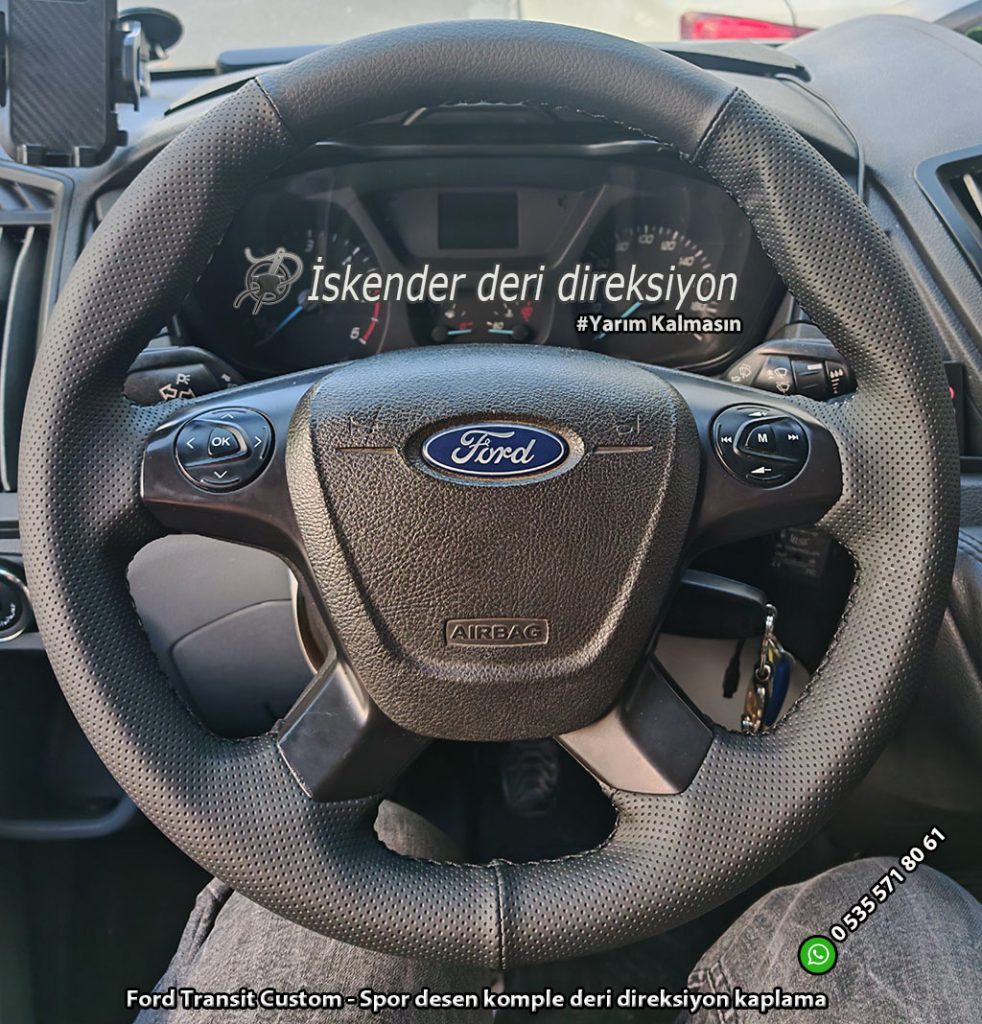 Ford Transit deri direksiyon kaplama